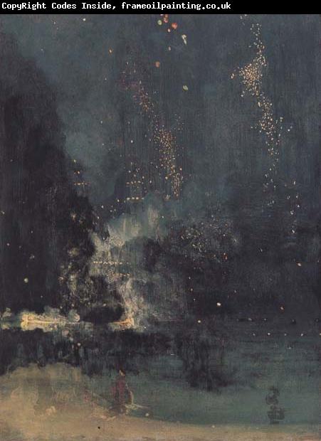 James Mcneill Whistler Noc-turne in Black and Gold:the Falling Rocket (mk43)